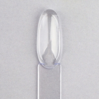 Палитра для лаков на кольце, 50 ногтей, форма овал, цвет прозрачный