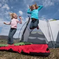 Надувной коврик Insulated Static V Luxe, красный