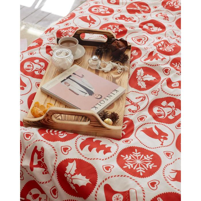 Постельное белье LoveLife 2сп "New Year's gifts" 175*215см,200*225см,50*70см-2шт