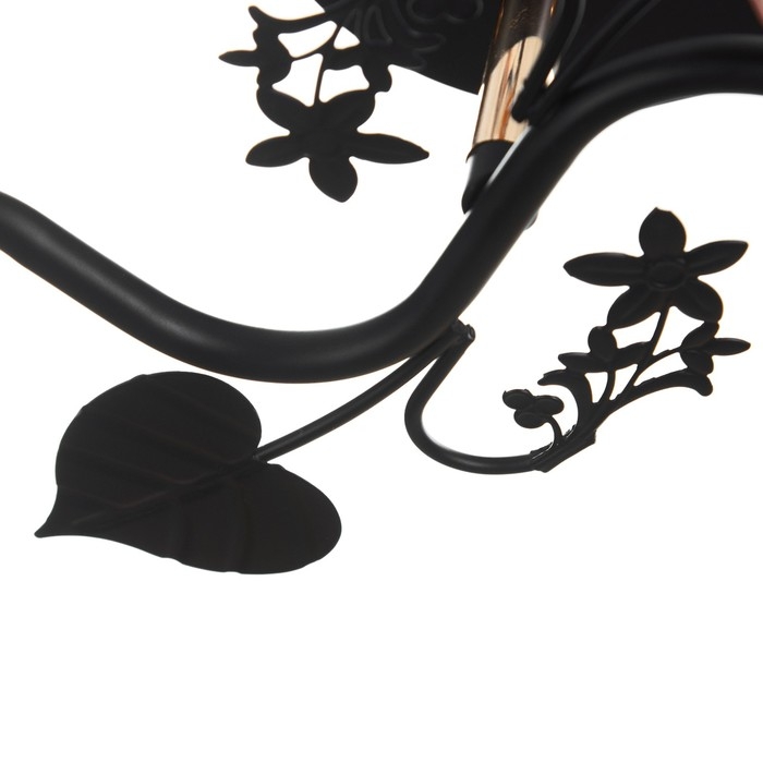 Люстра Люстра "Рузанна" 2хЕ27 40Вт черно-золотой 48х26х27 см BayerLux