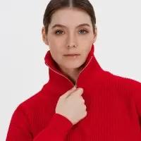 Джемпер Siluetti Birne, красный, размер S/M