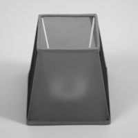 Абажур для люстры "Квадрат" Е27/Е14 серый 13х13х13см Абажур для люстры "Квадрат" Е27/Е14 серый 13х13х13см