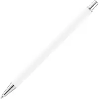 Ручка шариковая Slim Beam, белая Ручка шариковая Slim Beam, белая