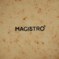 Блюдо сервировочное фарфоровое Magistro Stone, d=11 см