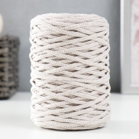 Шнур для вязания без сердечника 70% хлопок, 30% полиэстер ширина 3мм 100м/160&plusmn;10гр (103)