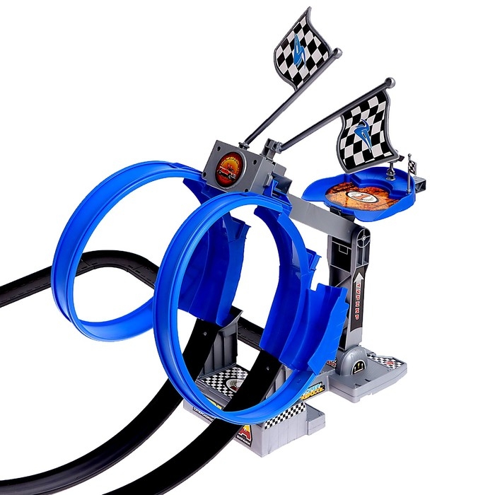 Автотрек-парковка &laquo;Крутая петля&raquo;, с запуском, 2 в 1