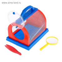 Набор для исследований «Юный биолог», для ловли насекомых, цвета МИКС Набор для исследований «Юный биолог», для ловли насекомых, цвета МИКС