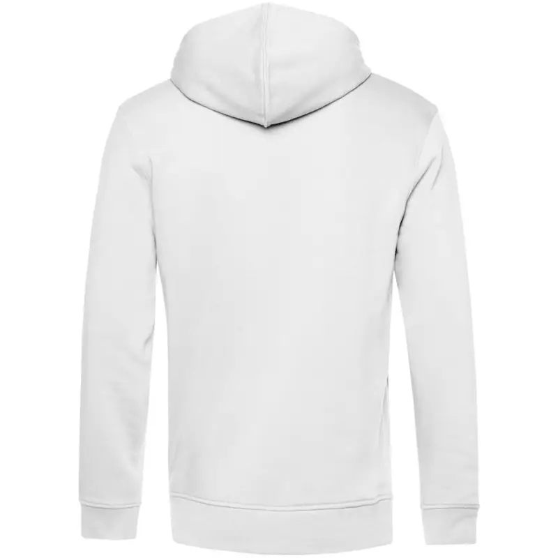 Толстовка на молнии с капюшоном унисекс BNC Inspire (Organic), белая, размер XS