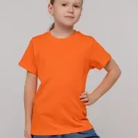 Футболка детская T-Bolka Kids, оранжевая, 8 лет Футболка детская T-Bolka Kids, оранжевая, 8 лет