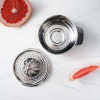 Соковыжималка из нержавеющей стали для цитрусовых, 13&times;10,5 см