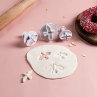 Набор плунжеров кондитерских Доляна &laquo;Птица&raquo;, 3 шт, 4,5&times;5 см