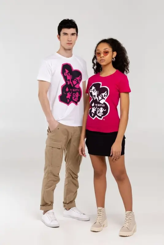 Футболка &laquo;Меламед. The Beatles&raquo;, белая, размер S