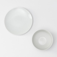 Набор фарфоровой посуды «Универсальный», 18 предметов: тарелка плоская d=20 см, пиала 650 мл, кружка 300 мл Набор фарфоровой посуды «Универсальный», 18 предметов: тарелка плоская d=20 см, пиала 650 мл, кружка 300 мл