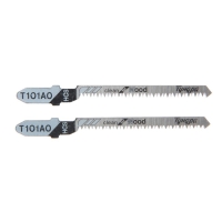 Пилки для лобзиков ТУНДРА, по дереву, фигурный рез, HCS, 50/75 х 1.4 мм, 2 шт.