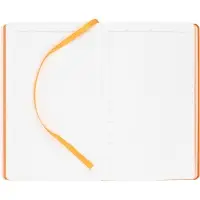 Ежедневник Duplex, недатированный, белый с оранжевым Ежедневник Duplex, недатированный, белый с оранжевым
