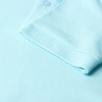 Футболка детская поло MINAKU: Basic line цвет голубой, рост 98