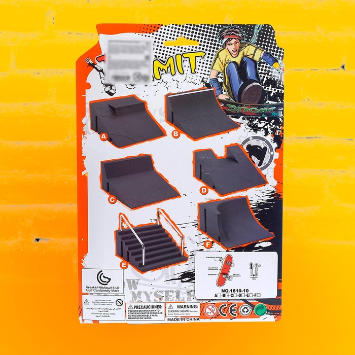 Пальчиковый скейтборд с рампой &laquo;Скейт-парк&raquo;, МИКС