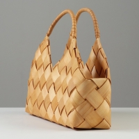 Корзина плетеная, 34 x 12 x H12,5/21/25 см, секвойя Корзина плетеная, 34 x 12 x H12,5/21/25 см, секвойя