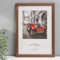 Фоторамка дерево "Image Art" c19 21х30 см,(стекло), орех Фоторамка дерево "Image Art" c19 21х30 см,(стекло), орех