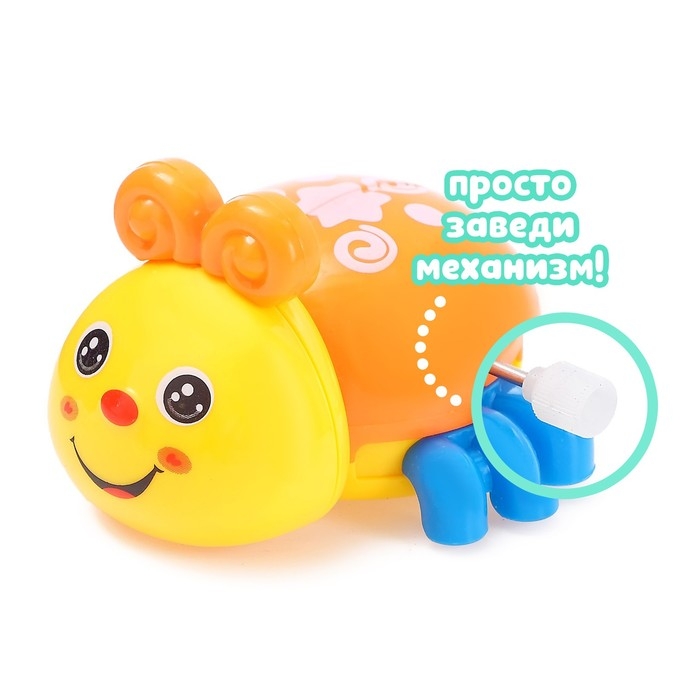 Игрушка заводная &laquo;Жучок&raquo;, МИКС