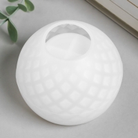 Молд силикон "Подсвечник вытянутый шар с кругами" 8,3х8,3х8,3 см Молд силикон "Подсвечник вытянутый шар с кругами" 8,3х8,3х8,3 см