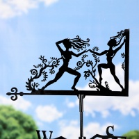 Флюгер "Нимфы" большой 50*60 см Флюгер "Нимфы" большой 50*60 см