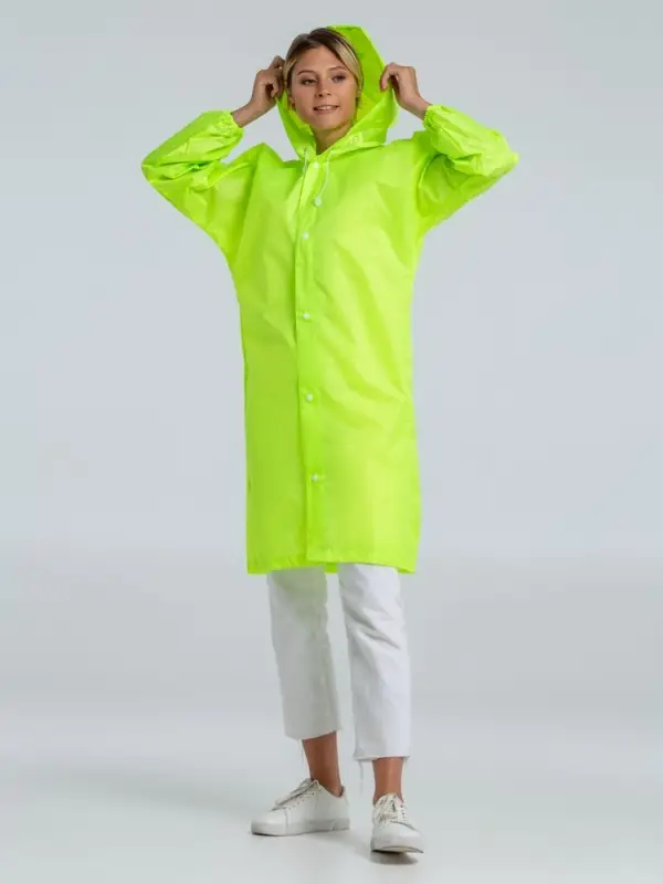 Дождевик унисекс Rainman Strong, желтый неон, размер XS