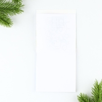 Подарочный набор новогодний, блокнот и восковые мелки &laquo;Ты лучший&raquo;