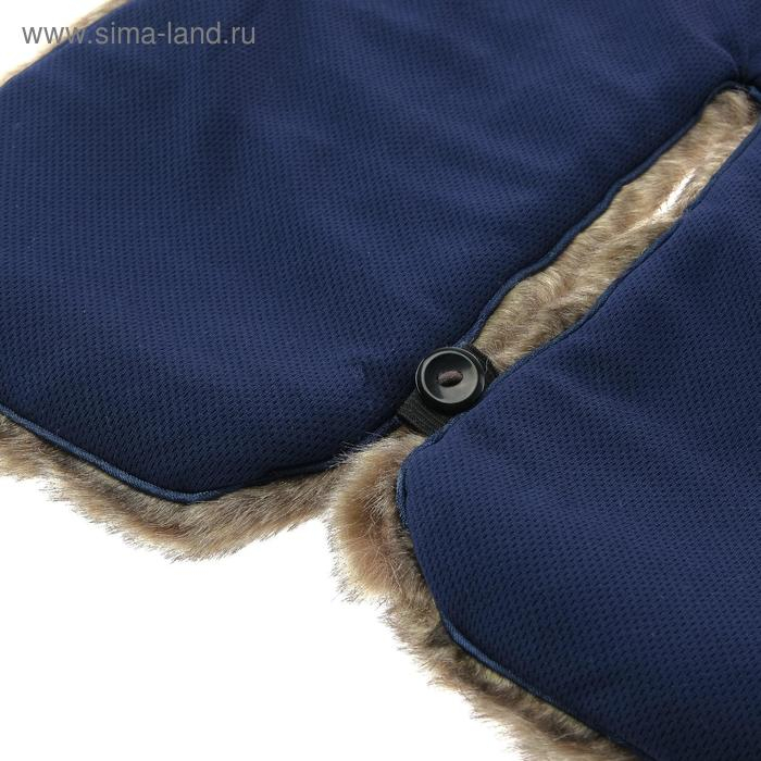 Накидка «АВТОНЯША» для детского автокресла, Мишка, серая Накидка «АВТОНЯША» для детского автокресла, Мишка, серая