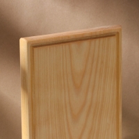 Доска разделочная деревянная с кровостоком Adelica, 30&times;20&times;2 см, покрыта маслом, цельная берёза