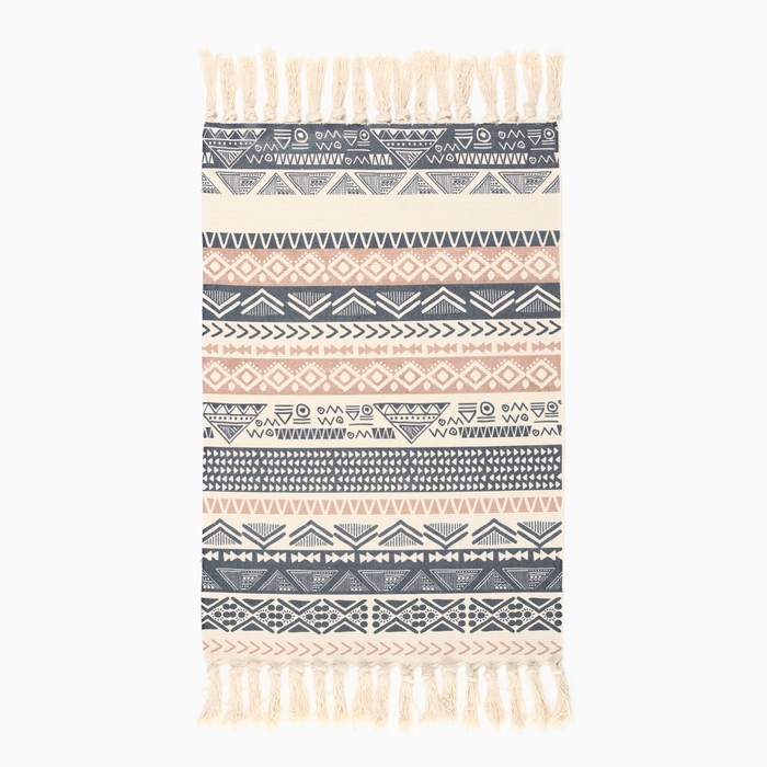 Ковер Этель &laquo;Ethnic style&raquo;, 60х90 см , 50% хл, 50% п/э