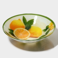 Салатник стеклянный Доляна &laquo;Дольче&raquo;, 1,1 л, 22&times;5 cм