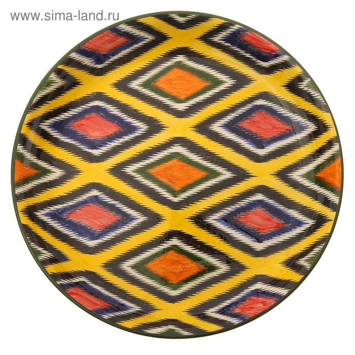 Ляган Риштанская Керамика Ляган Риштанская Керамика "Атлас", 37 см, микс