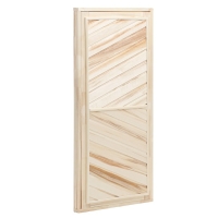 Дверь для бани и сауны, размер коробки 170х80 см, универсальная, липа Дверь для бани и сауны, размер коробки 170х80 см, универсальная, липа