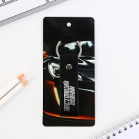 Брелок для ключей кожзам &laquo;Настоящий мужик&raquo;, 11 х 2.5 см