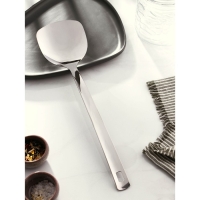 Ложка гарнирная из нержавеющей стали Доляна Everyday, 37&times;9,5 см, толщина 3 мм, цвет серебряный