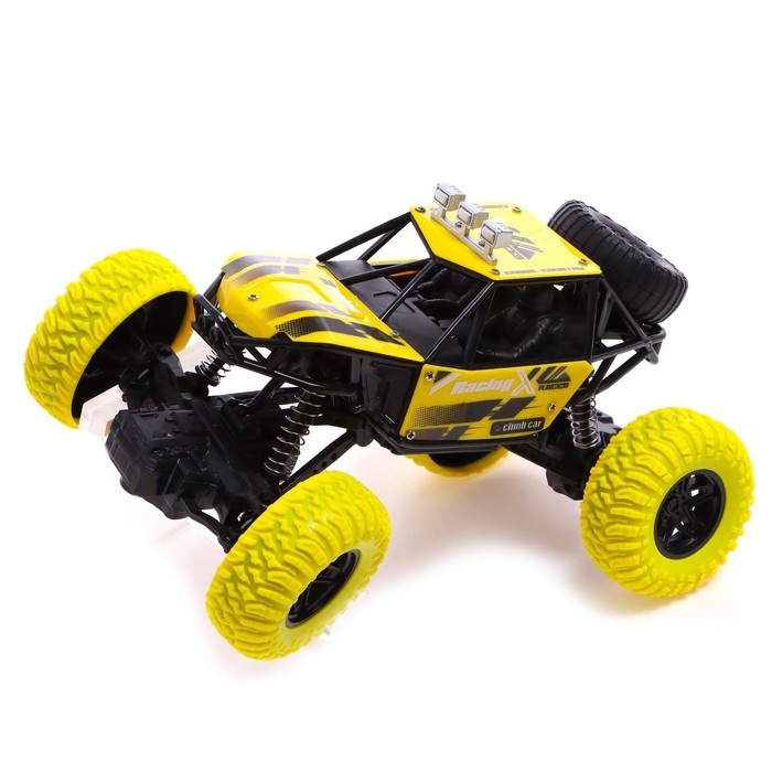 Джип радиоуправляемый «Джип-триал», работает от аккумулятора, цвет жёлтый Джип радиоуправляемый «Джип-триал», работает от аккумулятора, цвет жёлтый