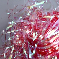 Набор для творчества и декора &laquo;Перья белые + наполнитель&raquo;, цвет красный