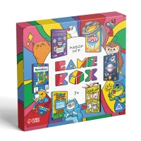 Набор игр &laquo;GAME BOX&raquo;, 6 настольных игр, 7+
