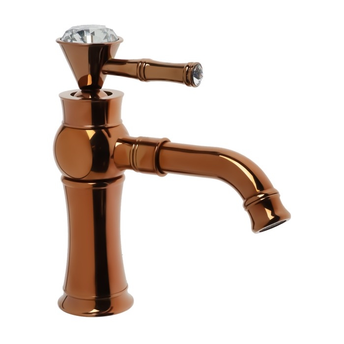 Смеситель для раковины ZEIN Z3788, дизайнерский, однорычажный, картридж 35 мм, цвет медный Смеситель для раковины ZEIN Z3788, дизайнерский, однорычажный, картридж 35 мм, цвет медный