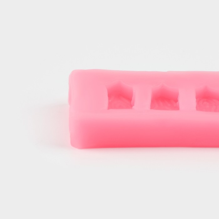 Молд Доляна &laquo;Заборчик&raquo;, силикон, 16,5&times;3,6&times;0,8 см, цвет МИКС