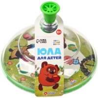 Юла прозрачная "Винни пух" Юла прозрачная "Винни пух"