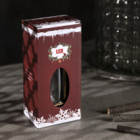 Светодиодная фигура &laquo;Ангел в ротонде&raquo; 6.3 &times; 14 &times; 6.3 см, пластик, батарейки AG13х3 (в комплекте), свечение тёплое белое