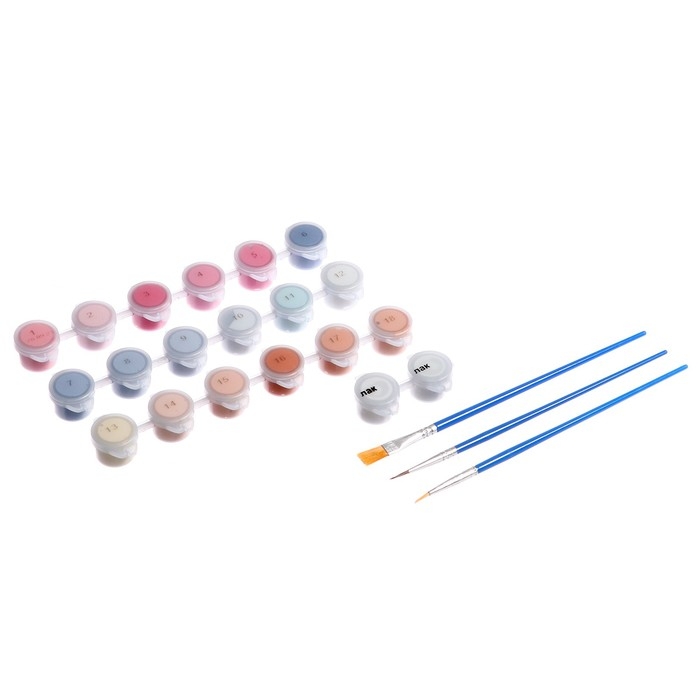 Картина по номерам на холсте с подрамником &laquo;Кукла в платье&raquo;, 30 х 40 см