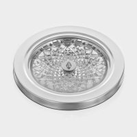 Декантер &laquo;Селекта&raquo;, 1,2 л, 20&times;26 см, на вращающейся подставке, стекло, прозрачный