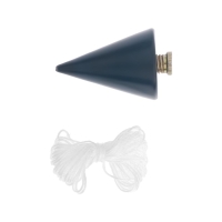 Отвес конусный ТУНДРА, шнур 5 метров, 100 г Отвес конусный ТУНДРА, шнур 5 метров, 100 г