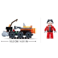 Конструктор Город &laquo;Снегоуборщик&raquo;, 82 детали