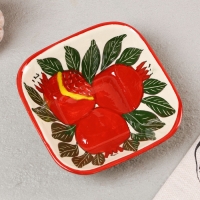 Салатница Риштанская Керамика "Гранаты", 14 см, микс Салатница Риштанская Керамика "Гранаты", 14 см, микс