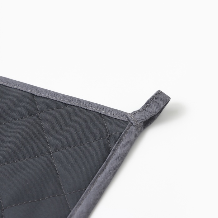 Набор кухонный "Маки" прихватка 19х19см, подставка под горячее