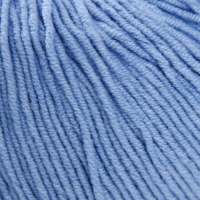 Пряжа "Jeans" 55% хлопок, 45% акрил 160м/50гр (15 голубой)
